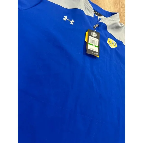 Under Armour Loose Jacket Pullover Storm Water Resistant LYB Patch Logo Sz L NWT - Picture 4 of 10